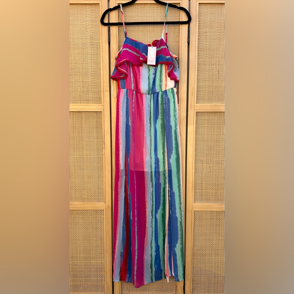 Candie's Ruffle Maxi Dress